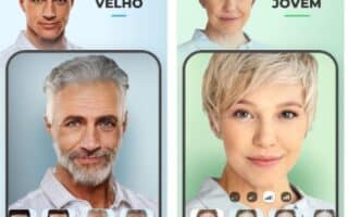 App for aging in pictures